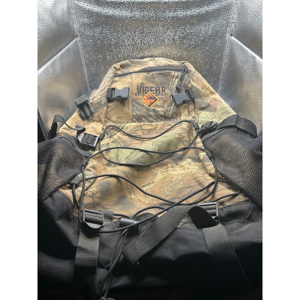 Ingear Back Country Camouflage Backpack Hunting Hiking Bag Brown Green Camo